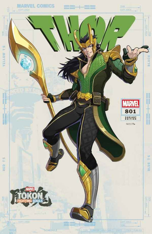 Thor (2026 Marvel) #801 - Marvel Games Marvel Tokon: Fighting Souls Variant
