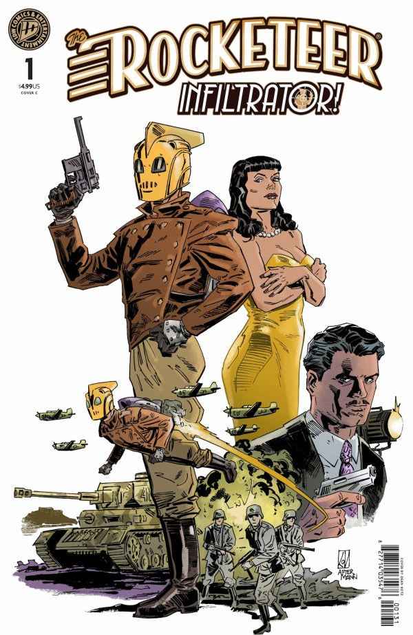 Rocketeer: Infiltrator! (2026 IDW) #1 - Cover C Dean Kotz Variant