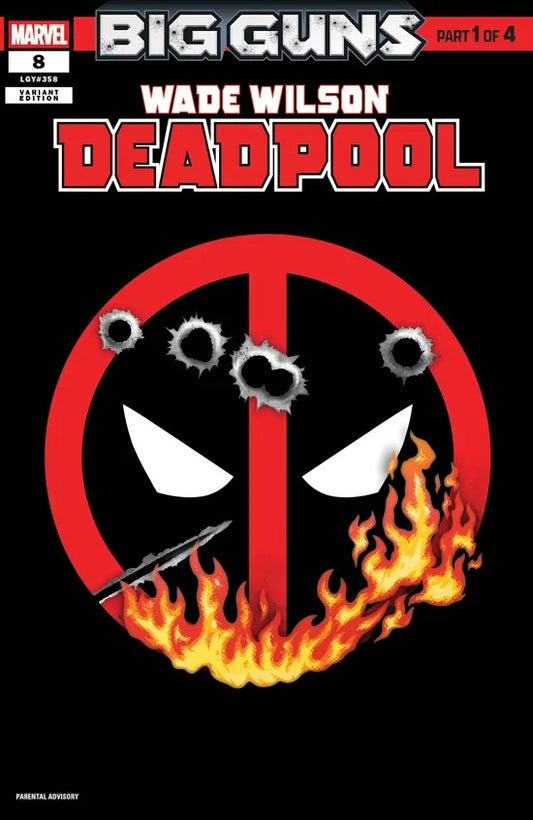 Wade Wilson: Deadpool (2026 Marvel) #8 - Crossover Logo Variant