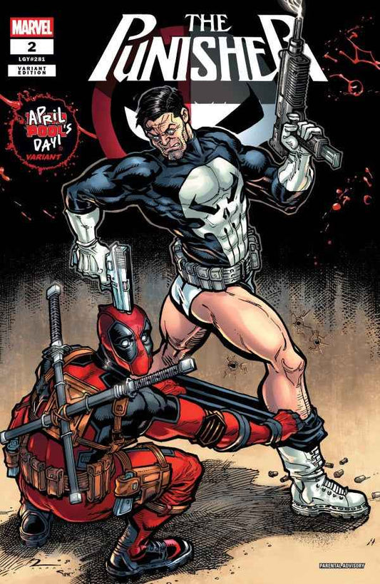 Punisher (2026 Marvel) #2 - Chad Hardin April Fool's Day Variant