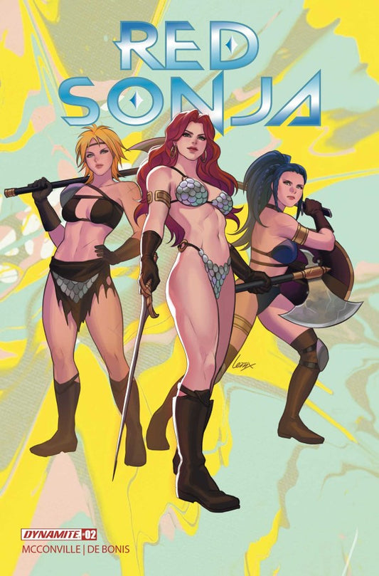 Red Sonja: She-Devil with a Sword (2025 Dynamite) #2 - Cover O Leirix Li K-Pop Homage Variant