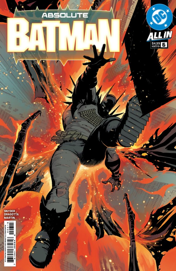 Absolute Batman (2024 DC) #6 - Cover A Nick Dragotta (Fifth Printing)
