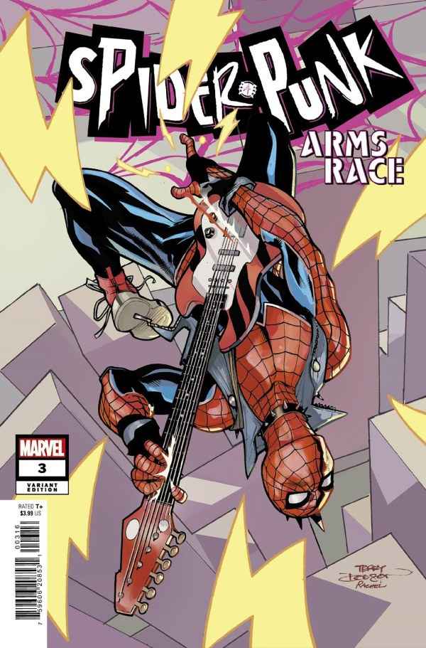 Spider-Punk: Arms Race (2024 Marvel) #3 - Terry Dodson 1:25 Retailer Incentive Variant