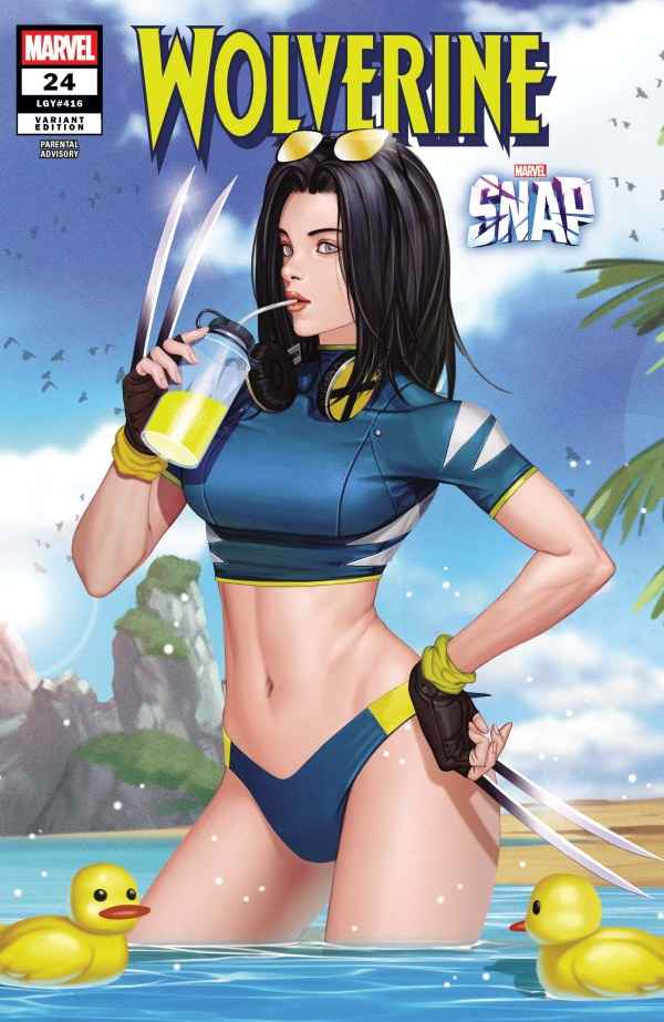 WOLVERINE #24 INHYUK LEE MARVEL SNAP SWIMSUIT VARIANT