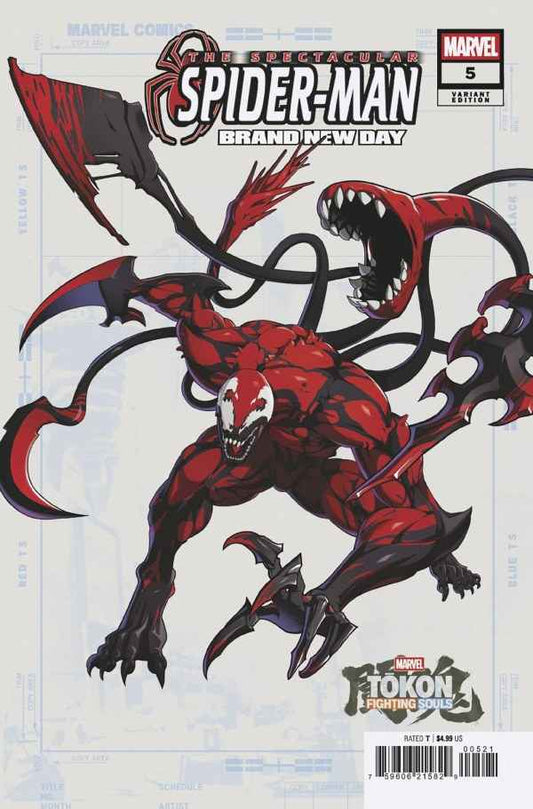 Spectacular Spider-Man: Brand New Day (2026 Marvel) #5 - Marvel Games Marvel Tokon: Fighting Souls Variant