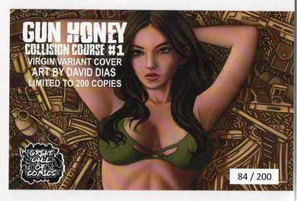 Gun Honey Collision Course (2024 Titan) #1 - Great Wall of Comics Exclusive Virgin Cover by David Dias