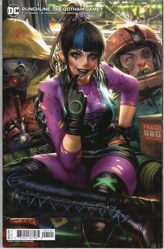 Punchline the Gotham Game (2022 DC) #1B - Variant Cover by Derrick Chew